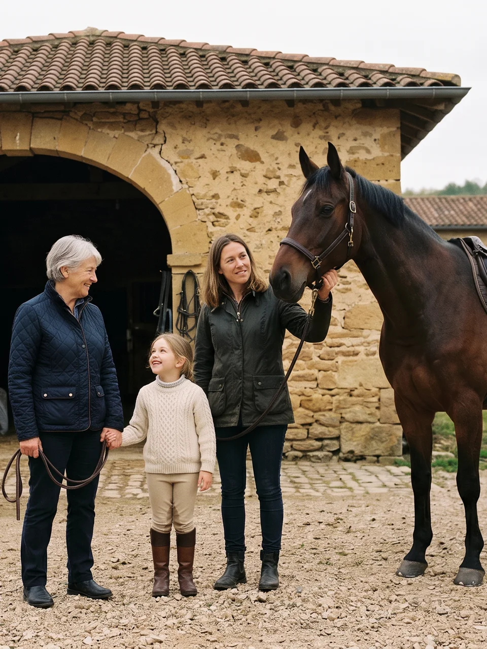 L'équipe, Haras du Brin d'Amour, centre équestre à Viriville